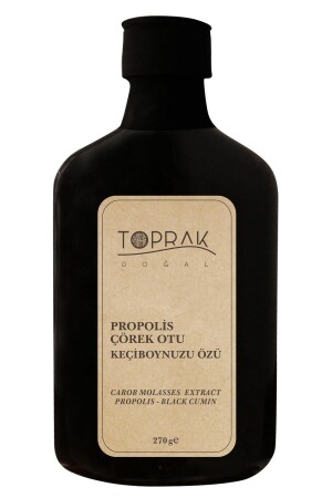 مينز-بروبوليس كربون السوداء من الكومين 270 غرام من الصفراء المضغوطة - مستخلص الكربون مع البروبوليس - الكربون الطبيعي - Toprak Doğal