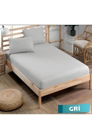 270x260cm Extra Battal Boy Düz Çarşaf Seti- Çarşaf ve 2 adet yastık Kılıflı- Ev tekstili- Ekstra B. - Skyrose