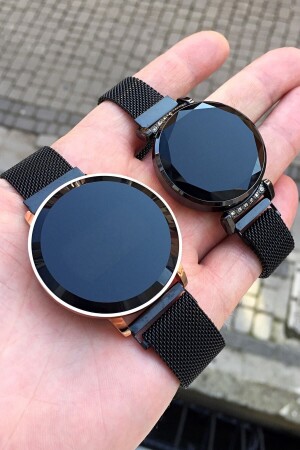 مظهر لمس منشأة من الرجال والنساء مجموعة ساعة معصم مع ربطة مغناطيسية 27122020CFT001 - Choppers