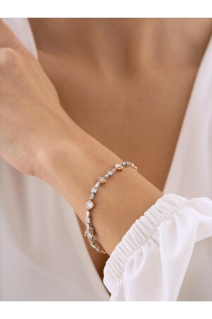 2–72 Karat Baguette-Diamant-Armband - 5