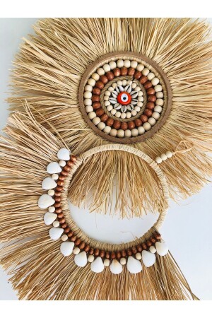 أزياء الجدار من رافيا المصنوعة يدويا 28 - Hasirdukkanii