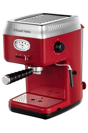 28250-56 Retro Red Espresso Makinesi 28250-56-T - 1
