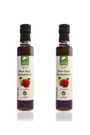 2er-Pack Bio-Apfelsaftkonzentrat 330 Gr - Organik Gurme