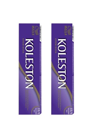 2er-Pack Koleston Tube Dye 11/1 Hellaschblondes Haarfärbemittel - 1