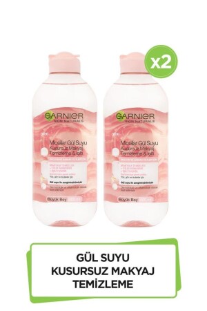 2er-Pack mizellares Rosenwasser, perfekte Make-up-Entfernung und Glanz, 400 ml 36005423268582 - 2