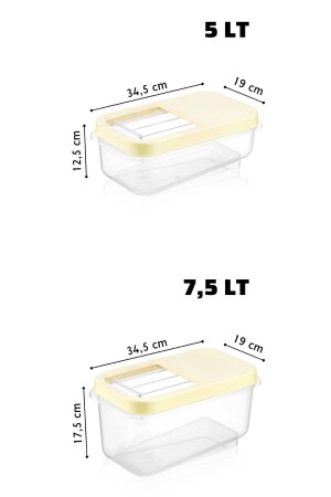 2er-Set Multibox-Tabletten-/Reinigungsmittel-Aufbewahrungsbox mit leicht verschiebbarem Deckel NDY-AY-00764TD - 2
