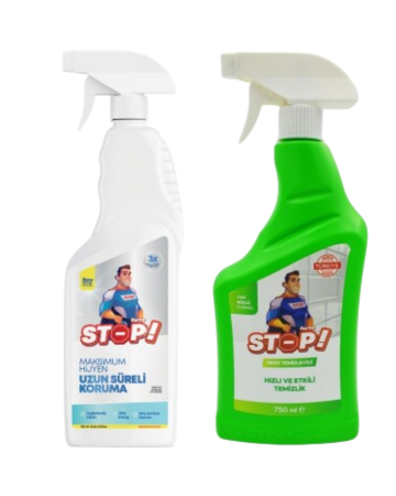 2er Set STOP Forte Fleckenentferner & STOP Forte Fugenreiniger - STOP Forte