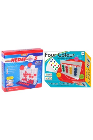 2in1-hedef 5 & Four Colour Iki Oyun Bir Arada ZK-HFFC65200000 - 4