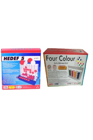 2in1-hedef 5 & Four Colour Iki Oyun Bir Arada ZK-HFFC65200000 - 6