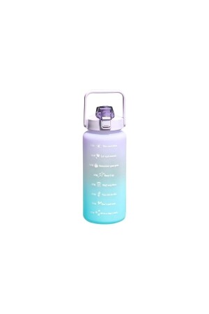 2l Motivationsflasche, Wasserflasche, Wasserflasche – Bpa-frei | - 1