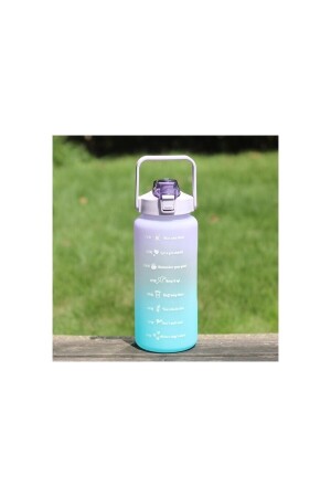 2l Motivationsflasche, Wasserflasche, Wasserflasche – Bpa-frei | - 2