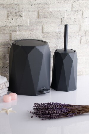 مجموعة الحمام MNZ-2-Piece Set قمامة القمامة 2 قطعة OKCH2-PieceNewSets - okacih