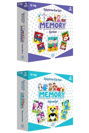 2'li Eşleştirme Kartları Memory Set (5039-5041) CA.5039-5041 - 3