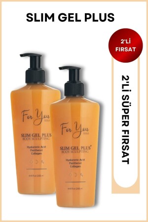 2'Lİ FIRSAT SLIM JEL PLUS -sıkılaştırıcı-–çatlak Karşıtı Ve Selülit Kremi - 1