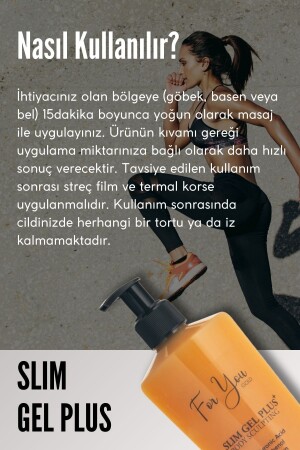 2'Lİ FIRSAT SLIM JEL PLUS -sıkılaştırıcı-–çatlak Karşıtı Ve Selülit Kremi - 6