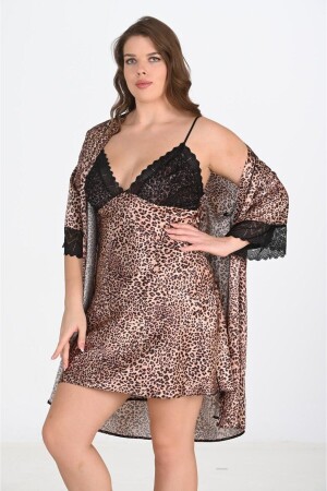 2li Leopar Sabahlık Takımı Bigsize 6203 - 1