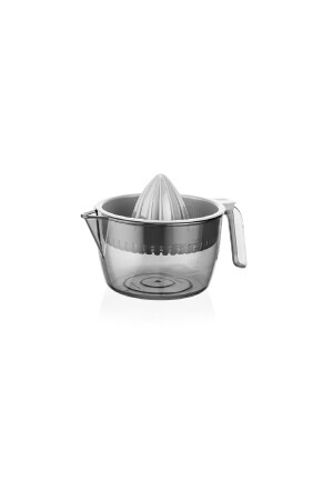 2'li Mutfak Seti - Çok Amaçlı Sürahi Pirinç Süzgeci - Hazneli Limon Narenciye Sıkacağı -platin MCH-326 - 5