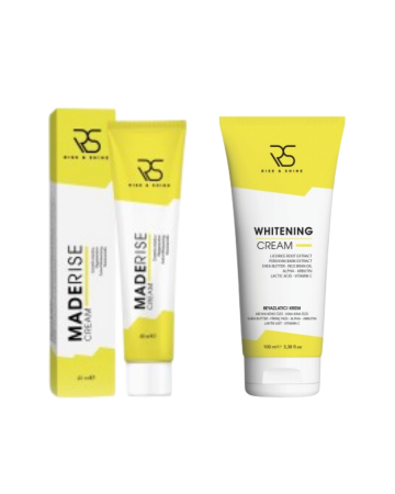 2'li Set Rise And Shine Maderise Cilt Bakım Kremi&Rise And Shine Beyazlatıcı Krem (Whitening) - Rise And Shine