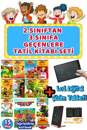 2.sınıftan 3. Sınıfa Geçenler Için Eğlenceli Tatil Seti - 1