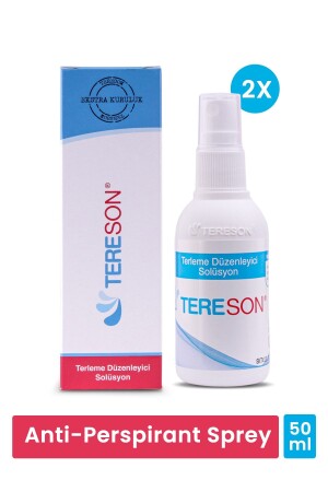 مضاد إصابة الوعي و الحماية من رائحة العرق مضاد إصابة الوعي و الوعي 2x50 مل - Tereson