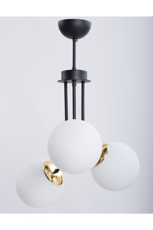 منز-آرزوم الشنارة السوداء مع 3 نظارات بيضاء 10176103 - MŞ Aydınlatma