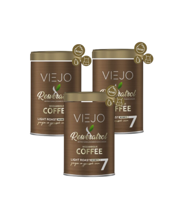 شراء 3، دفع 2 قهوة موزامبيق القديمة مع ريسفيراتول للمساعدة في فقدان الوزن والقضاء على الإغاثة من المياه - Viejo