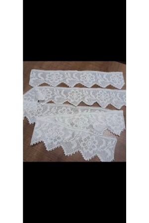 منز-مصنعة يدوياً 3 سترة 2 وسادة بيكي لايس مجموعة Dntl4748 - bursa çeyiz