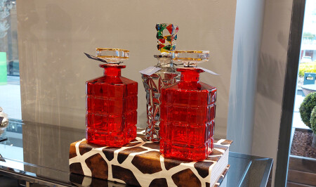 مجموعة من 3 زجاجات زجاجية - 20416 - Cadde Yıldız