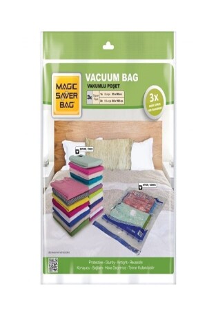 مجموعة من 3 أكياس فراغ 285443 - Magic Saver Bag
