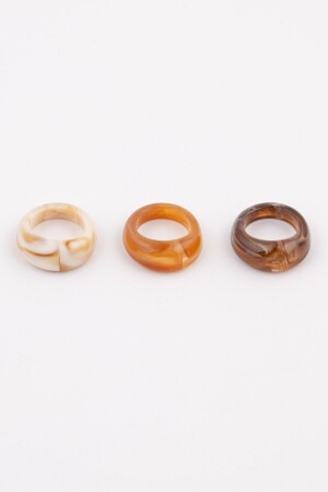 مجموعة من 3 حلقات الرزين 348 - Ervalina