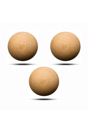 غطاء الجرة الخشبية من 3 من 5. 5 سم كرة غطاء الجرة غطاء الجرة الكاراف غطاء الكرة الخشبية متعددة الأغراض TYC005 - Sensoria