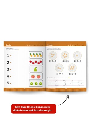 3-6 Yaş Dikkat ve Zekâ Güçlendirme Etkinlikleri Seti (İngilizce Destekli) - 6