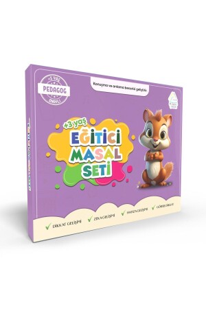 3-6 Yaş Eğitici Masal Seti (3adet) - 8