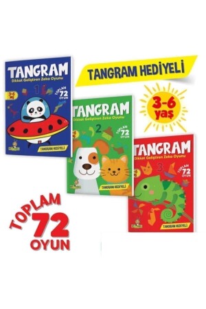 3-6 Yaş Tangram Ve Dikkat Geliştirme Seti - 2