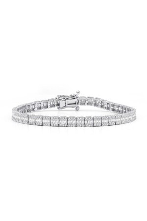 3. 97 Karat Diamant-Baguette-Armband Yetkin-EFB024K14-C - 2