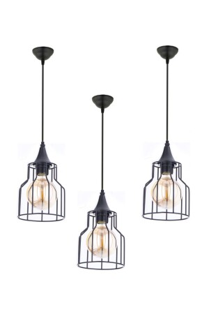 3 Adet Ametist Sarkıt Avize S0313 - Etsylight