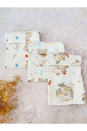 MNZ-3 غطاء ملابس المسلين متعددة الأغراض غطاء 3 ميكروبات المسلين - JUNİPERUS