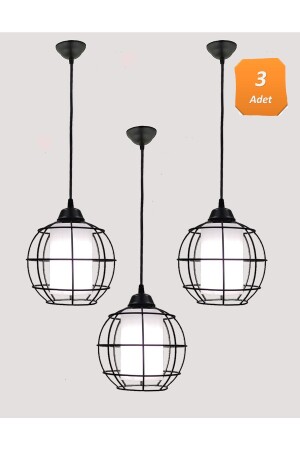 3 Adet- Opal White Glass One, Mutfak Avize,çocuk Odası Avize, Koridor Avize, Antre Avize S014OPLWG3AD - Etsylight