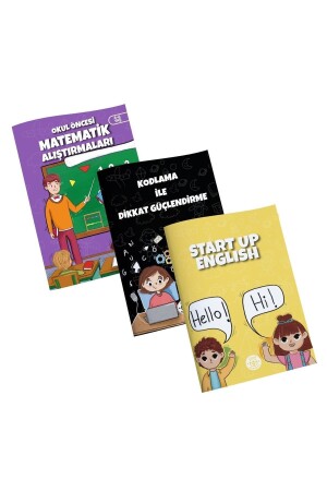 مـنـزـة التـعـديل+بدء الإنجليزية+الرياضيات 3 في واحد - Çocuk Akademi