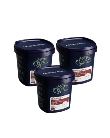 3 Al 2 Öde Herbamina ELMA LİFLİ SEBZE ÇORBASI - Herbamina