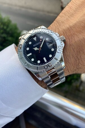 ساعة المساواة من الرجال من المملكة المتحدة المعدنية المعدلة للاستعمال شريط الشريط 3 ATM الوسادة مقاومة للماء مع هدية 89651190 - Homies