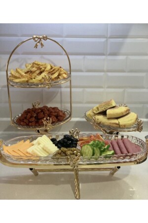 مجموعة من 3 طرازات ذهبية رائعة النحاس الصلبة المصنوعة يدوياً Avagard فاخرة TYC00142287823 - nuraccessory