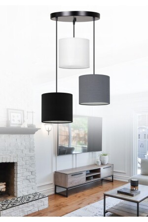 منز-سويتو الأنسجة 3' معلق السقف شاندليير Ayd-3095 - Homing