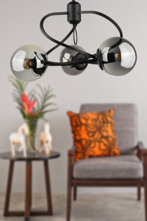 منز 3، الشنابل الزجاجي الأسود المدمج BEG1299BEG03 - Begüsa