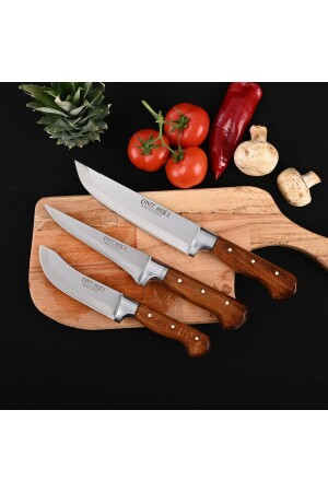 مجموعة من السكاكين المضحية 3 قطع - Cavit İnox
