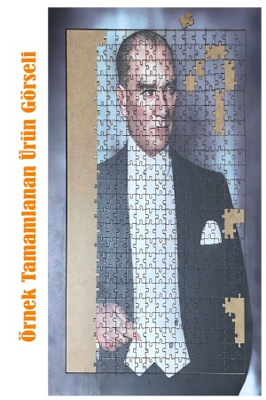 3 Boyutlu Tropikal Doğa Manzara Temalı Çift Katlı Çerçeveli Asılabilir Ahşap Puzzle 500 PARÇA 30X50 - 5