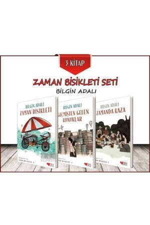 مجموعة دراجات من وقت (منز) 3 كتب - بيلجين أدالي - - Can Çocuk Yayınları