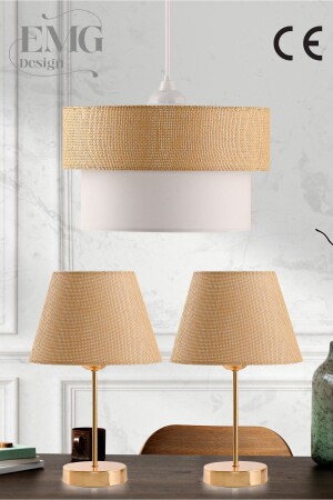 مجموعة من 3 شمعات ومصباحات ليل - Emg Design