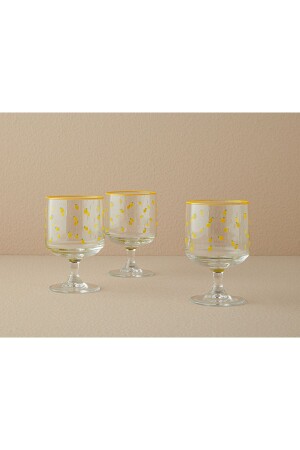 كوب من الزجاج من 3 قطع من زجاج ليمون - English Home