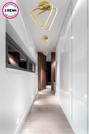 إضاءة ممر مدخل الممر من MNZ-Hallway FIX-2، التي يمكن إضاءتها بثلاث ألوان ضوئية مختلفة - Harnelli